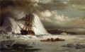 氷に閉ざされた船 ウィリアム・ブラッドフォード